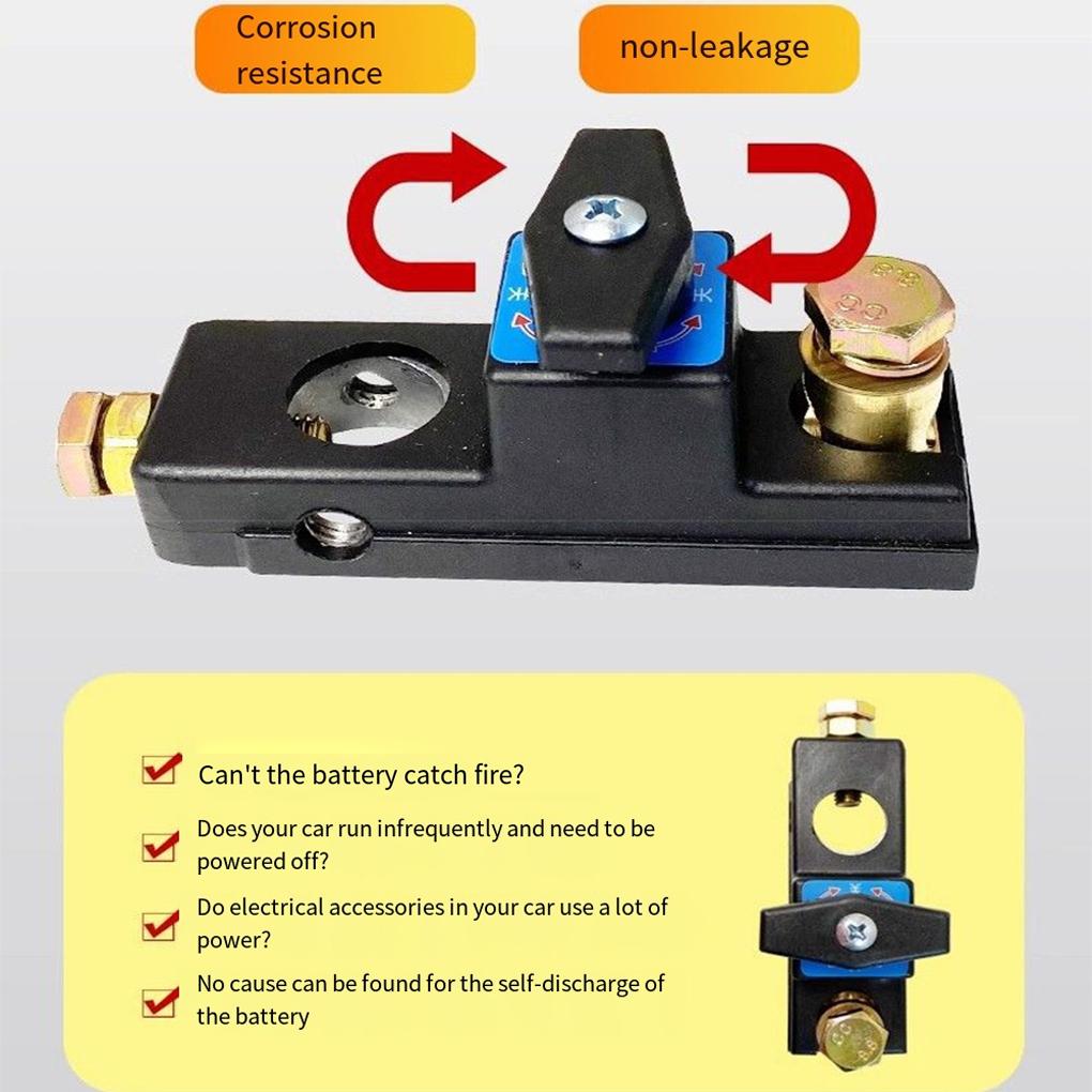 Heavy Duty Battery Disconnect Switch Disconnect Switch Switches Battery Cut Off Switch 12v 24v