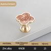 Oukali Four Leaf Zinc Alloy Furniture Mix Color Cabinet Handles Knobs