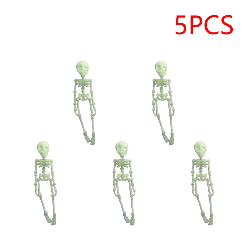 2/5PCS Skeleton Fridge Magnets 3D Printed Magnetic Skull Fridge Magnets Skull Fridge Kitchen OfficeHalloween Funny Decoration