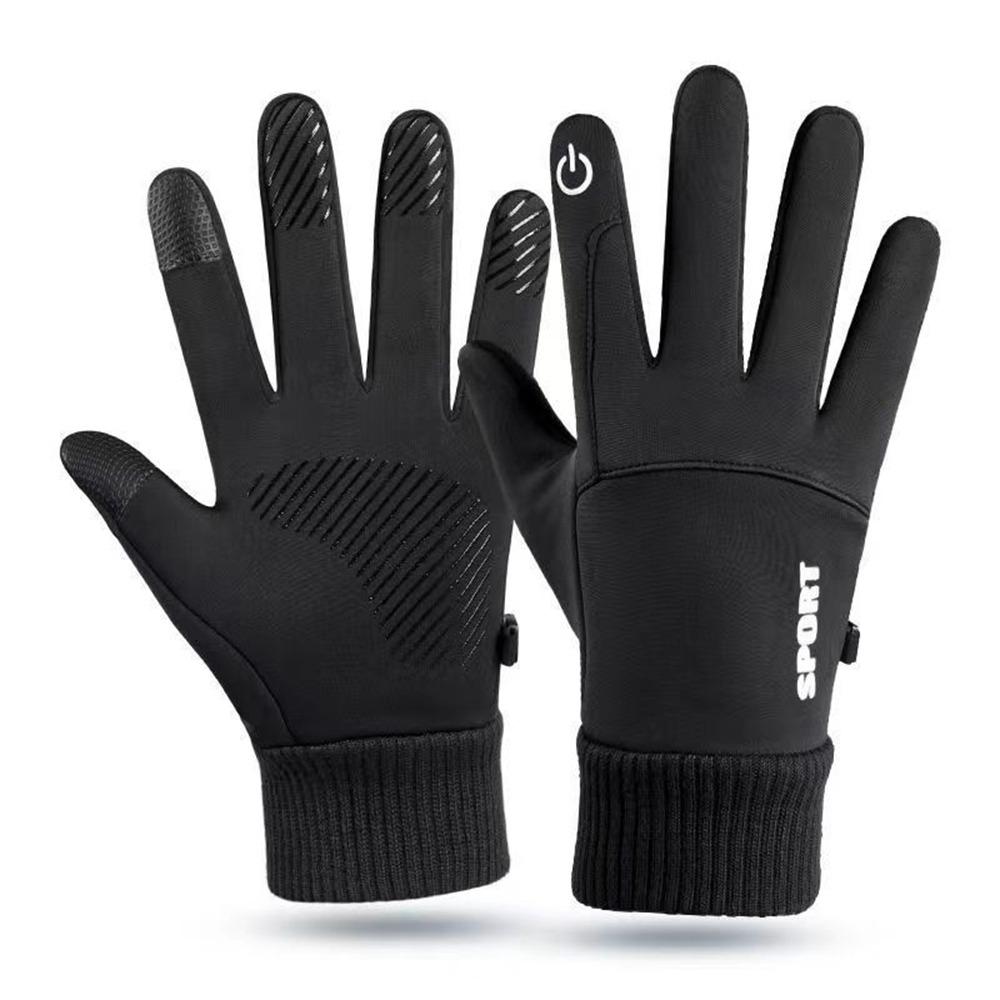 Fashion Warm Mittens Winter Glove Windproof Waterproof Full Finger Gloves TouchScreen Skin-friendly Cycling Gloves Motorcycle