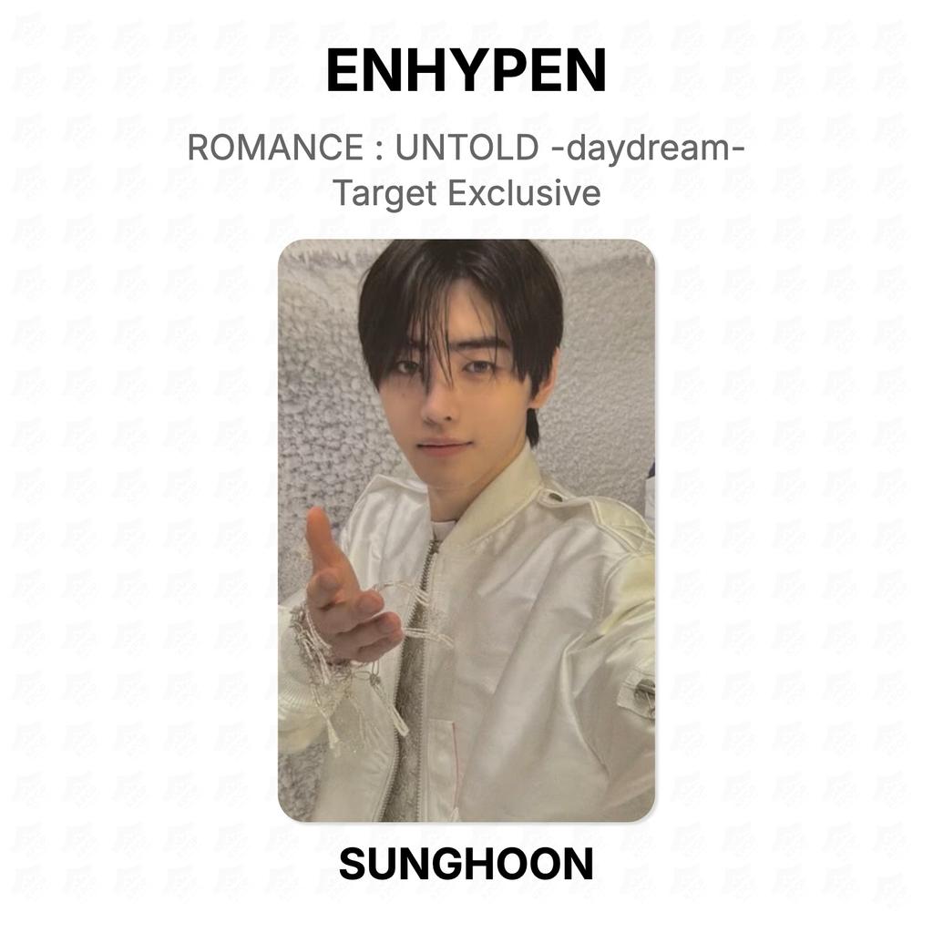 ENHYPEN ROMANCE : UNTOLD -daydream- Target Exclusive Official Photocard