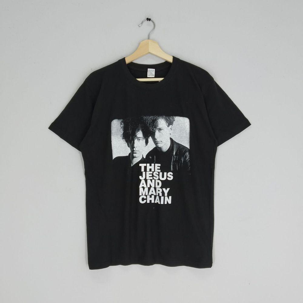 The Jesus And Mary Chain Band Rock Tour Black Unisex Tshirt Reprint Unisex T-Shirt XL