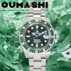 Montre de plongée de luxe pour homme 40 mm Mouvement NH35 Verre saphir Bracelet en acier inoxydable Montre pour homme sur mesure Montre d'affaires pour homme