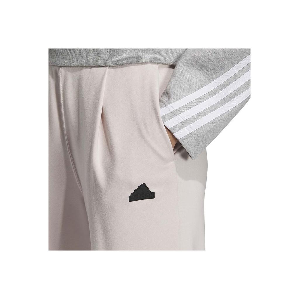 Adidas Logo Waistband Knit Sweatpants Women Bottoms Pink IM8831