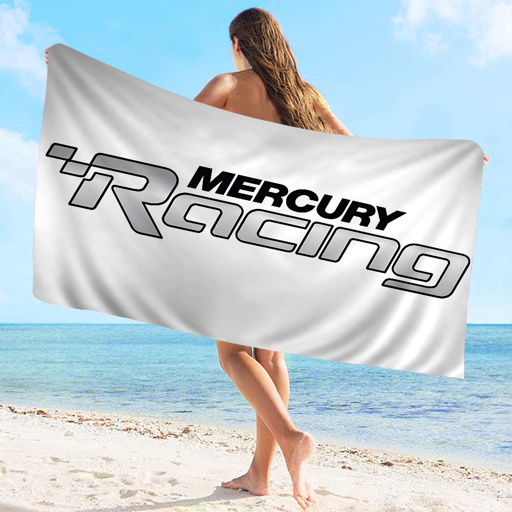 M-Mercury Racing Handtuch Mikrofaser Strandhandtuch Saugfähig Schnelltrocknend Weich Yoga Schwimmen Resort Bergsteigen Handtuch