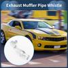 INFINAUTO Turbo Sound Exhaust Muffler Pipe Whistle Rear Tail Pipe