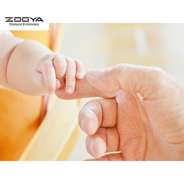 

ZOOYA 3D Алмазная вышивка Картина Вышивка крестиком Круглая картина со стразами Любовь отца