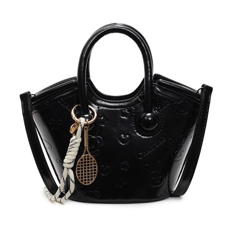 

Cute embossed portable vegetable basket small bag new fashion commuter versatile messenger bag woman
