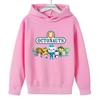 Octonauts Kinder Niedliche Frühling Herbst Langarm Kapuzenpullover 2-13 Jahre Jungen Mädchen Cartoon Druck Lässige Outfits Kinder Oberteile