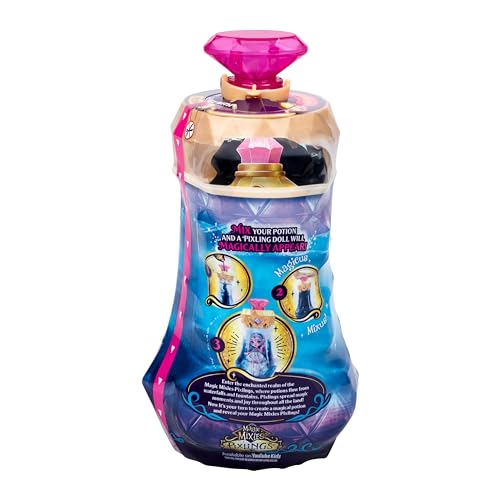 Magic Mixies Pixlings. Amber The Dragon Pixling. Create and Mix A Magic Potion That Magically Reveals A Beautiful 6.5" Pixling Doll Inside A Potion Bo