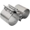 3 Inch Exhaust Clamp Butt Joint Band Clamp Sleeve Coupler 304 Stainless Steel