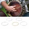 Silver+Golden Banjo String Set Stainless Steel Material Stainless Steel Strings  For Banjo Playing