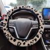 Breathable Steering Wheel Cover Warm&Cozy Winter Teering Wheel Cover  Truck