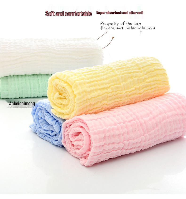 Premium Baby Summer Three-Layer Gauze Cotton Bath Towel & Blanket