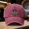 Pirate Skull Swords Graphic Washed Cotton Baseball Cap Adjustable Unisex Street Style Hat