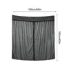RV Door Screen Defender Breathable RV Mosquito Net Auto Camping Mesh Sun Shade Car Curtains For RV Camping Cars Truck