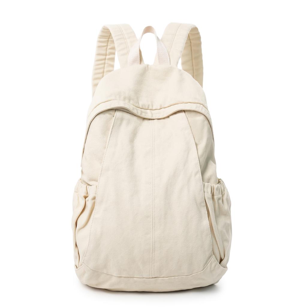 Spring Canvas Backpack Women's Leisure Large-capacity Travel Bag College Sports Schoolbag Men