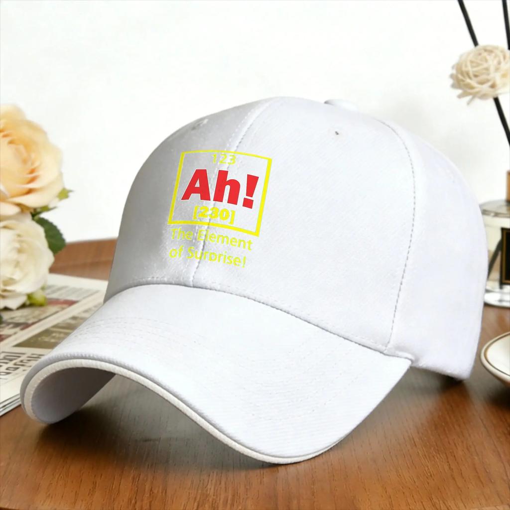 Ah The EleUnisext Of Surprise Sandwich Caps Vintage Funny Science Cap Fishing Hat Adjustable Snapback Caps Baseball Cap Summer