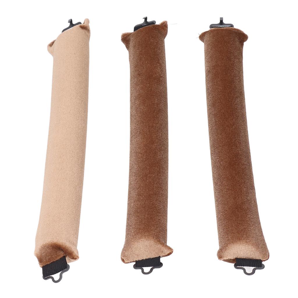 3 Packs Heatless Curling Rod Headband Soft Blowout Overnight Heatless Curler for All Hair Types