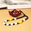 Small-Leaf Red Sandalwood Pendant: Wealth-Attracting Pixiu, Gourd, Dragon, Tortoise Design