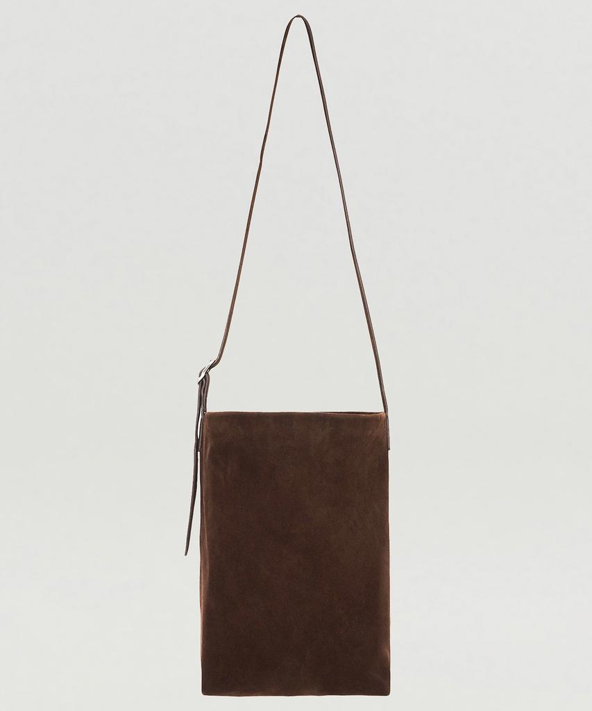 Heute Tape Tote Bag Midiem (Dark Mocha)