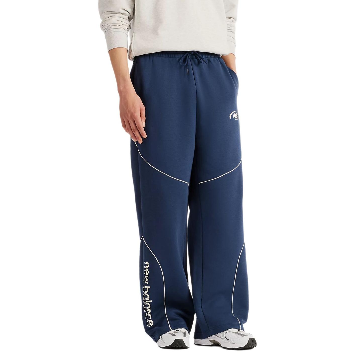 Pantalon pour homme New Balance Pantalon en polaire pour homme Bleu marine Modéré S blue