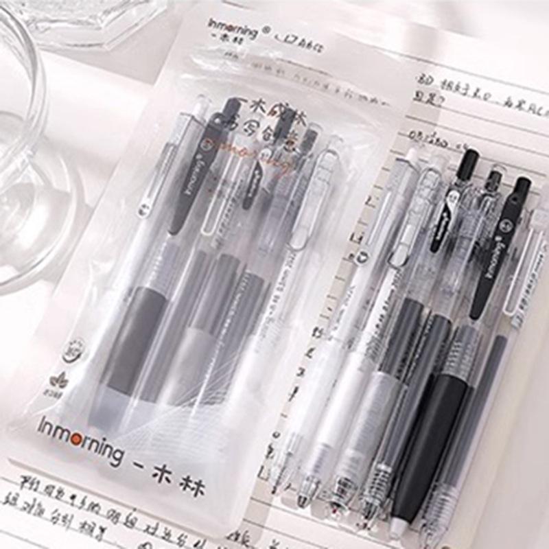 Yimulin Quick-Drying Japanese Black Pen Set with ST Nib 0.5mm