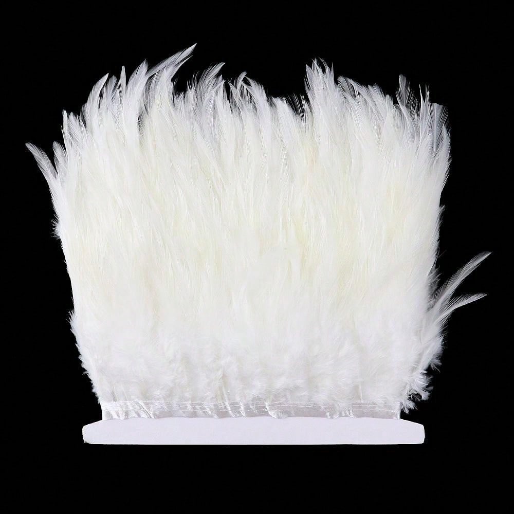 100CM Natural White Pheasant Feathers Trims Ribbon Crafts DIY Handwork Feathers Sewing Party Wedding Decoration Accessories