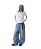 AAKAM Cracked Sun Half Top (White)