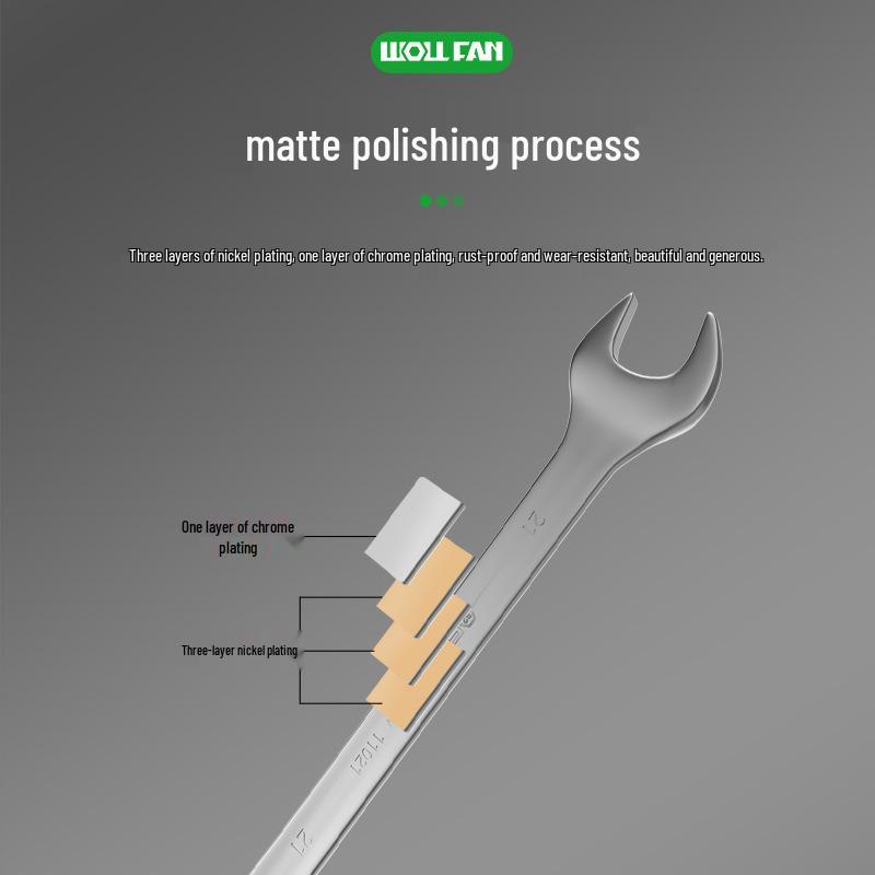 Zestaw kluczy dwustronnych Śliwkowy Kwiat - Szybkie użycie - Otwarty i oczkowy, narzędzia uniwersalne