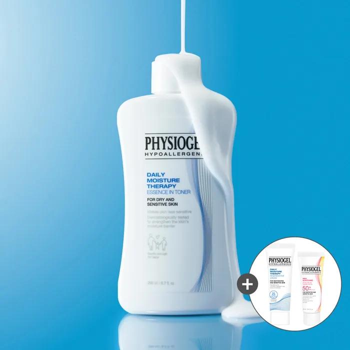 

Physiogel_DMT Эссенция-тонер 200 мл + DMT Регенерирующий крем 10 мл + Red Soothing AI Glow Up Sun 5 мл