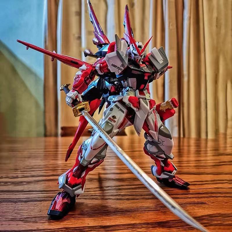 Gundam HG Destiny Strike Freedom Unicorn Red Frame Model Mecha Toy