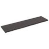 VidaXL Dessus de bureau gris foncé 160x40x4 cm bois chêne traité 3156446