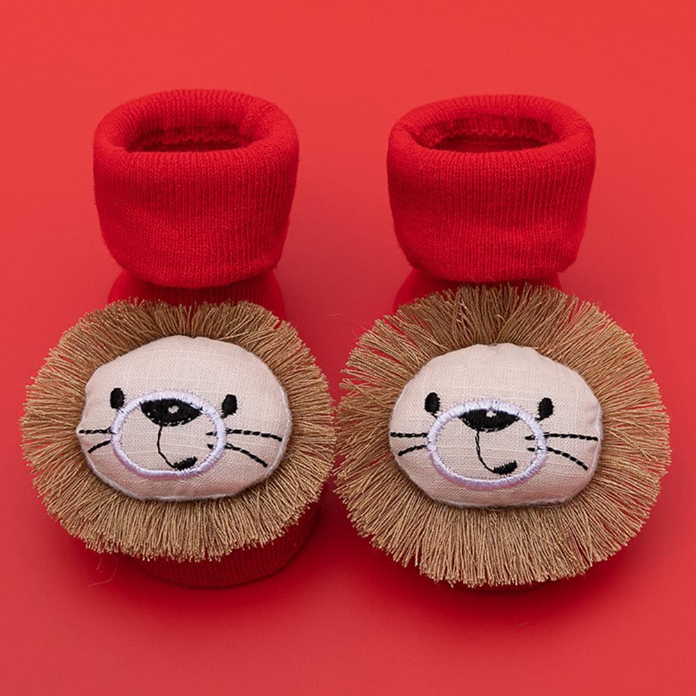 

Anti-Slip Baby Floor Socks Cute 3D Cartoon Elastic Cotton Toddler Walking Socks Y