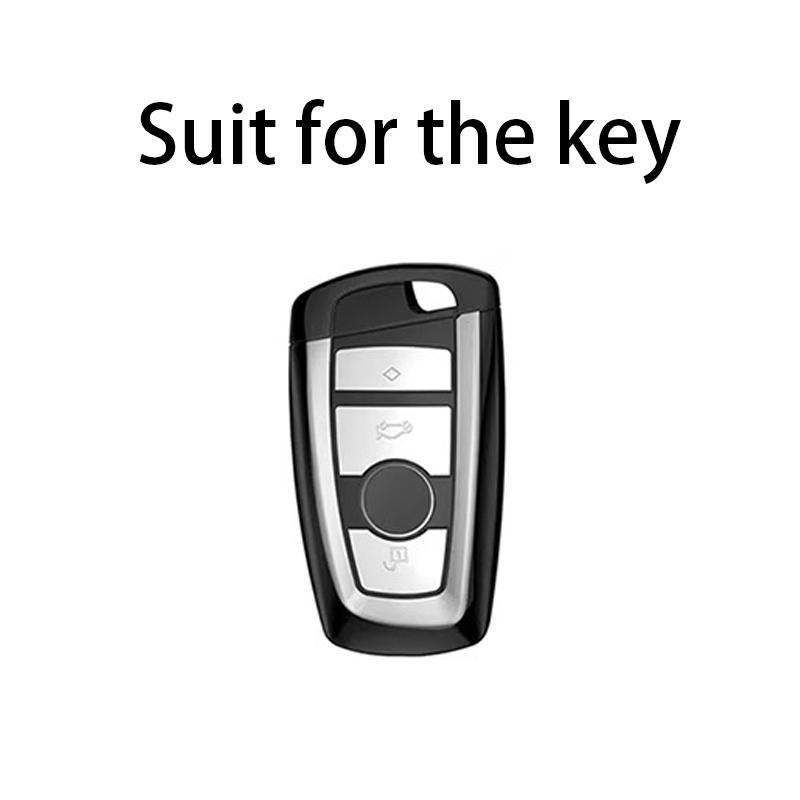 Female Key Case for BMW 1 3 4 5 Series 320i 530i 550i F20 F21 F30 F31 F25 F01 F02 Remote Car KEY Cover Holder Bag Accessories