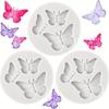 Butterfly Plaster Candle Silicone Mold for DIY Epoxy Clay Decoration Gift Mold