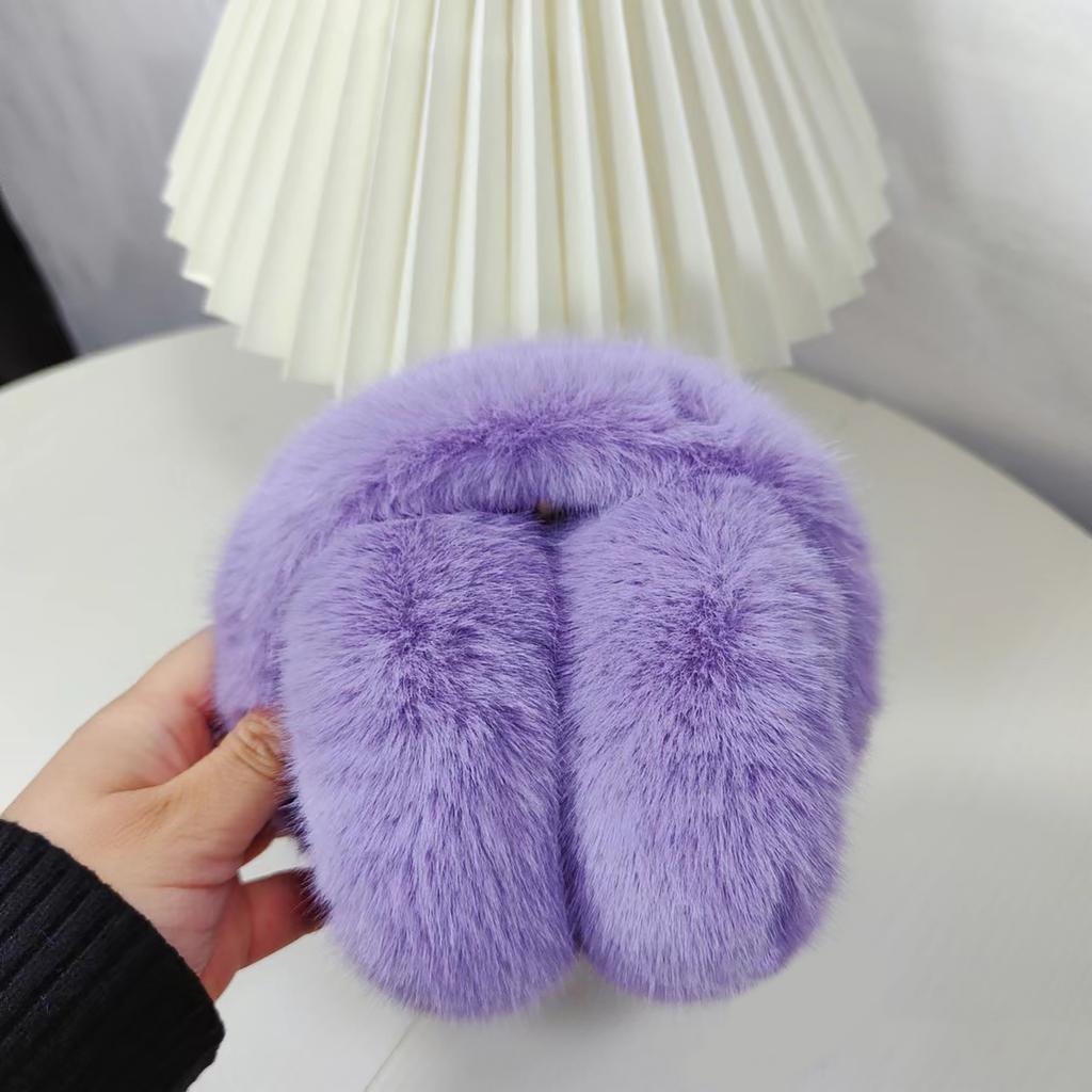 Fashionable Plush Ear Muffs for Women and Girl Foldable and Comfortable Ear Protectors for Easy Storage Sport Gear