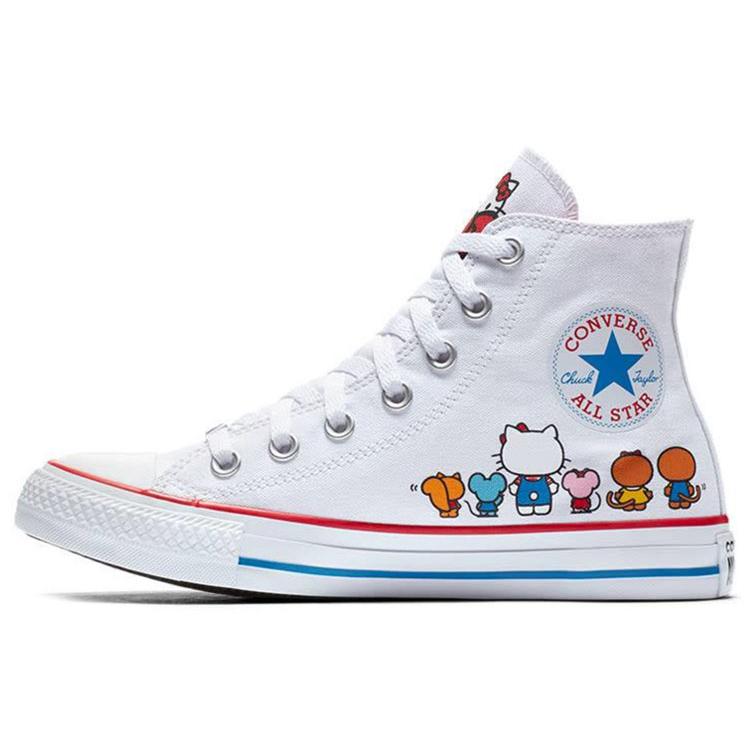 Chuck Taylor All Star Hello Kitty X Chuck Taylor All Star Converse Canvas Hi White 162944C