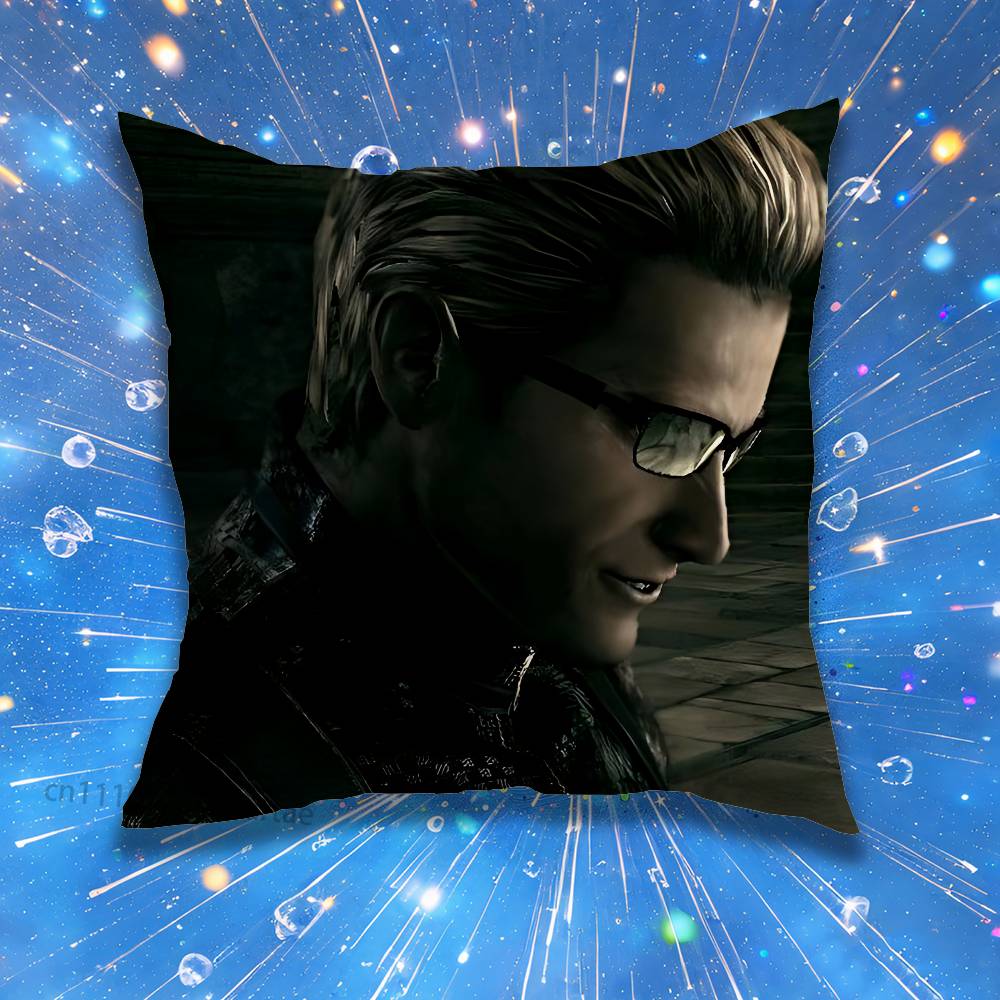 Albert Wesker Pillow Case Living Room Sofa Cushion Cover Suitable For Home Bedroom Room Decoration