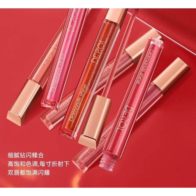 DEROL - Starlight Diamonds Shine Liquid Lipstick - 1-4