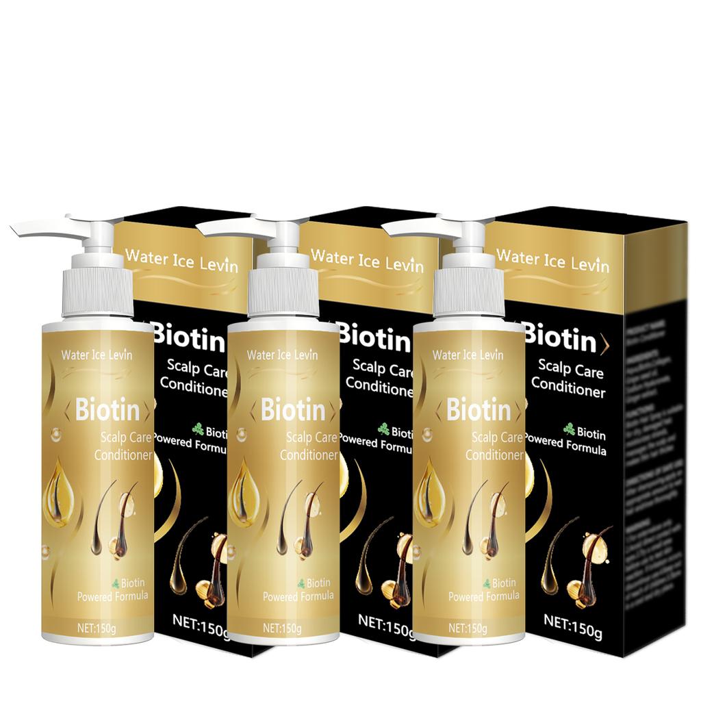 A Biotin Conditioner Containing Collagen and Grape Seed Oil, Which Can Deeply Nourish Hair and Enhance Vitality