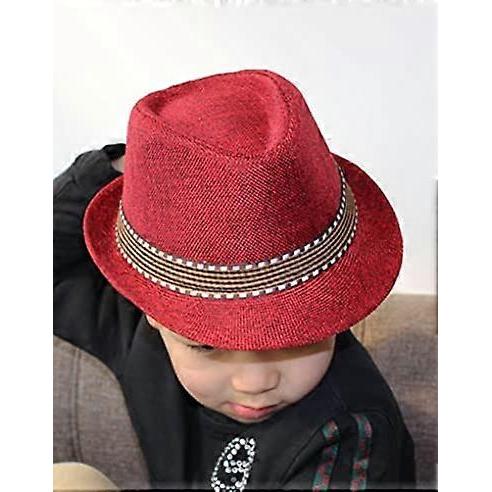 Boys fedora jazz hat cotton photography, sun hat