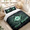 Custom Name Bedding Set 3 PiecesWerder Bremen FC Print Duvet Cover + 2 Pillowcases Soft Bed Decor