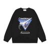 American Trendy Brand Casablanca Crew Neck Sweater Hoodie Men's Couple Ins Autumn and Winter Thickened Long-sleeved Women's T