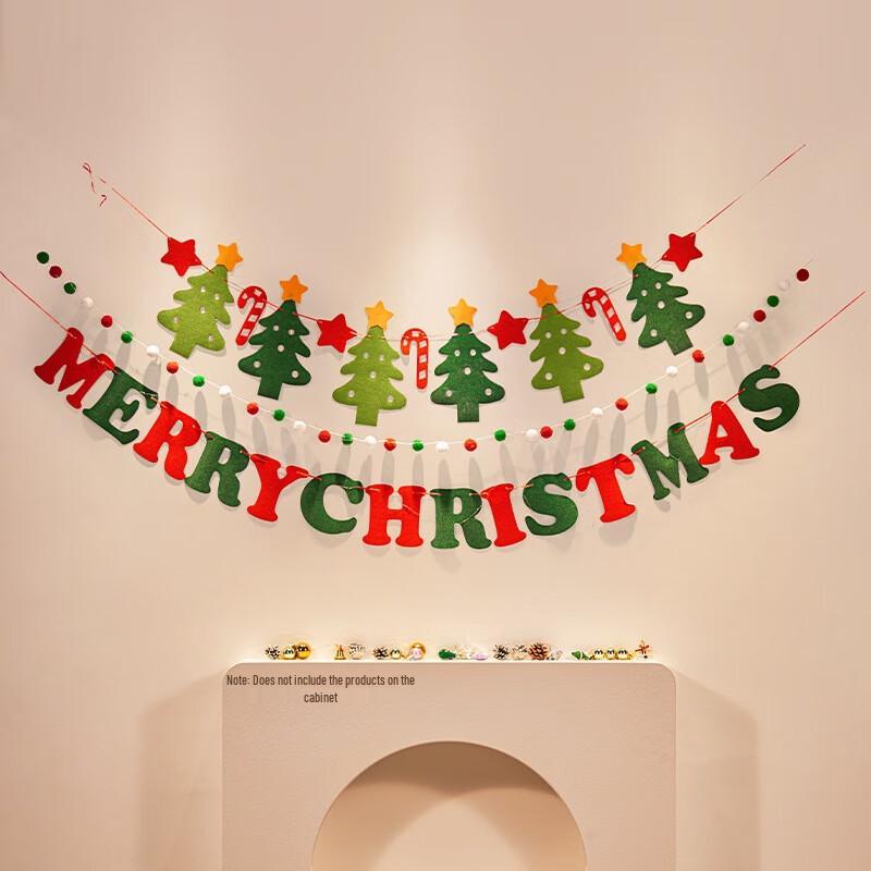 Christmas Felt Garland Decorations