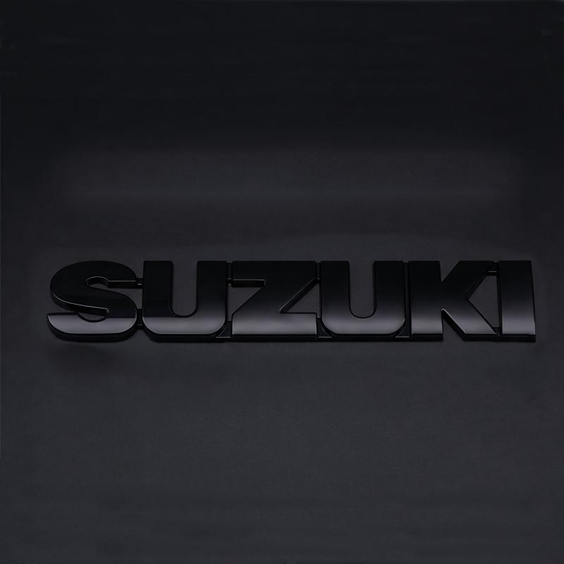 1pcs ABS for Suzuki Car Letter Rear Trunk Decals Emblem Badge Fender Side Sticker Decal Styling Accessories
