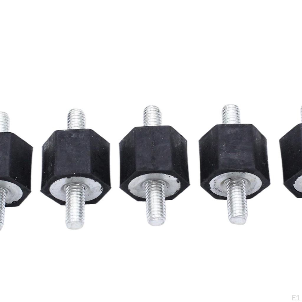 5Pcs Pump Engine Cover Rubber Mounts Isolator Anti Vibration for Golf MK2 B Mounting Oil