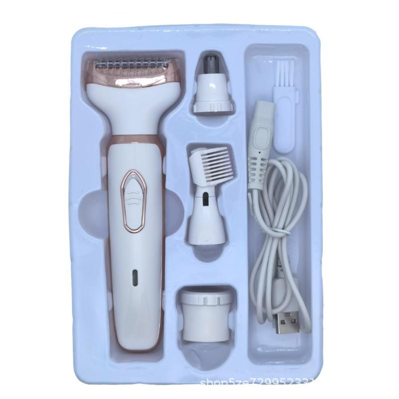 Women's 4-in-1 Painless Electric Shaver with USB Charging