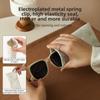 Portable Eyeglass Bag Automatic Closing Printed Design Sunglasses Pouch Retro Chinese Style Durable Glasses Storage Bag