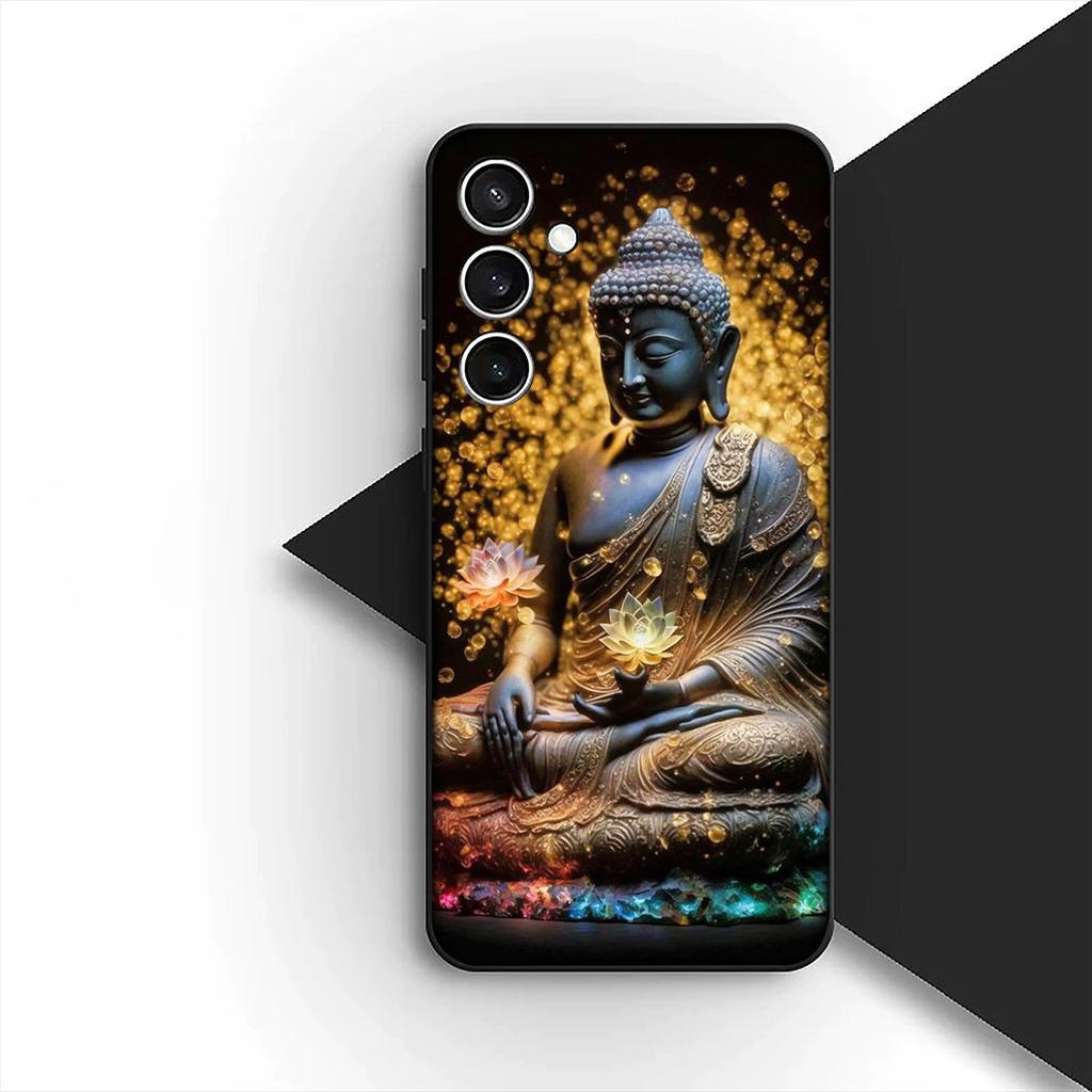 Protective Cover for Samsung Galaxy S10 S8 S9 Plus A33 A34 A31 70 A71 A72 Note 20 9 8 S10E Casing Phone Case Lord Buddha